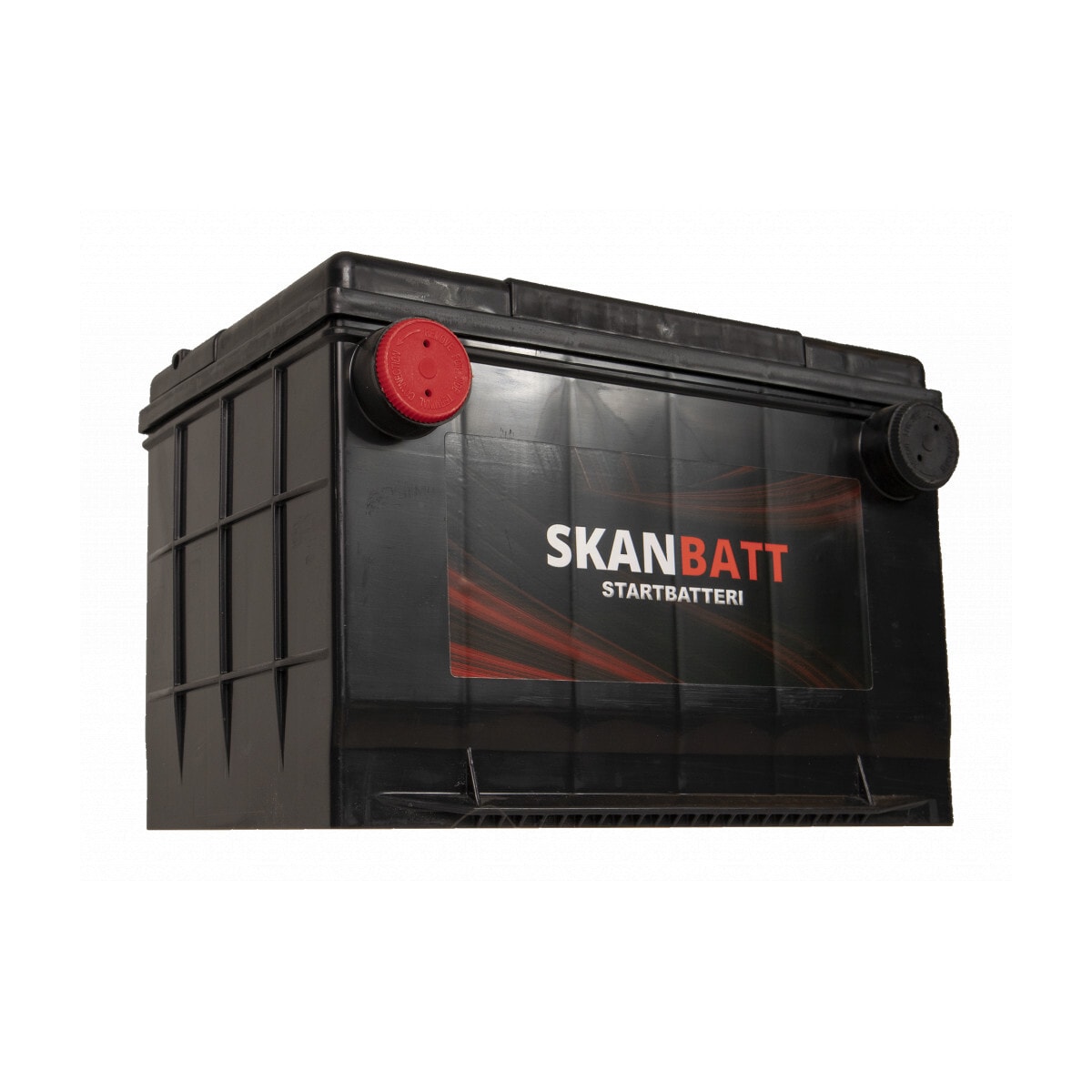 SKANBATT Startbatteri 12V 80AH 800CCA (260x179x180/180mm) +venstre