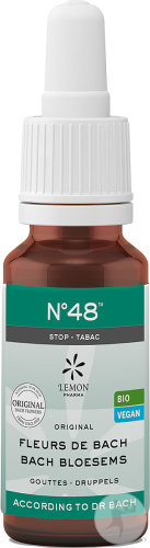 Fleurs de Bach Mélanges Bio N°48 Stop-Tabac Gouttes 20ml