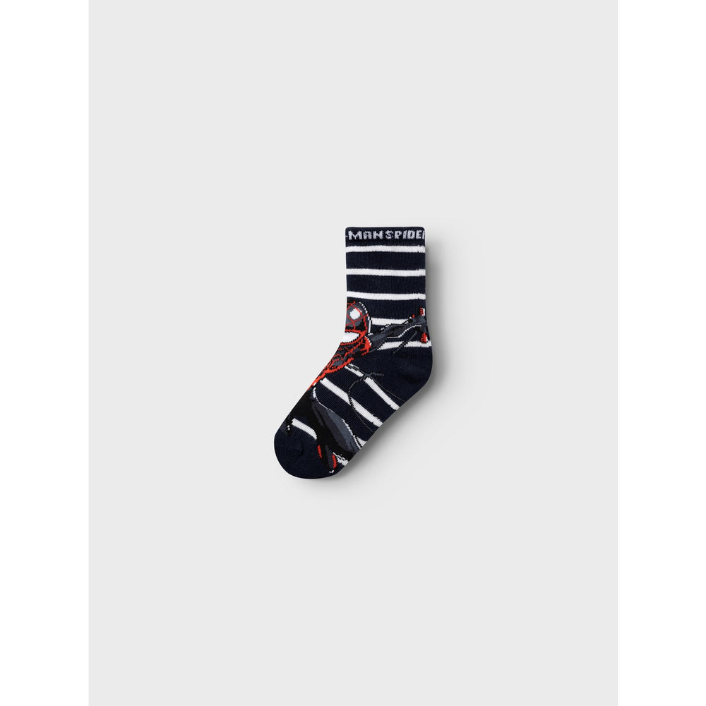 Køb Name It Dark Sapphire Muksi Spiderman Strømper 3-pak