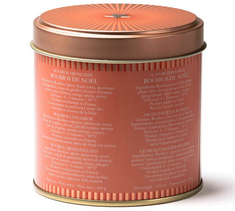 Rooibos de Noël - Boîte de 90g - DAMMANN FRÈRES