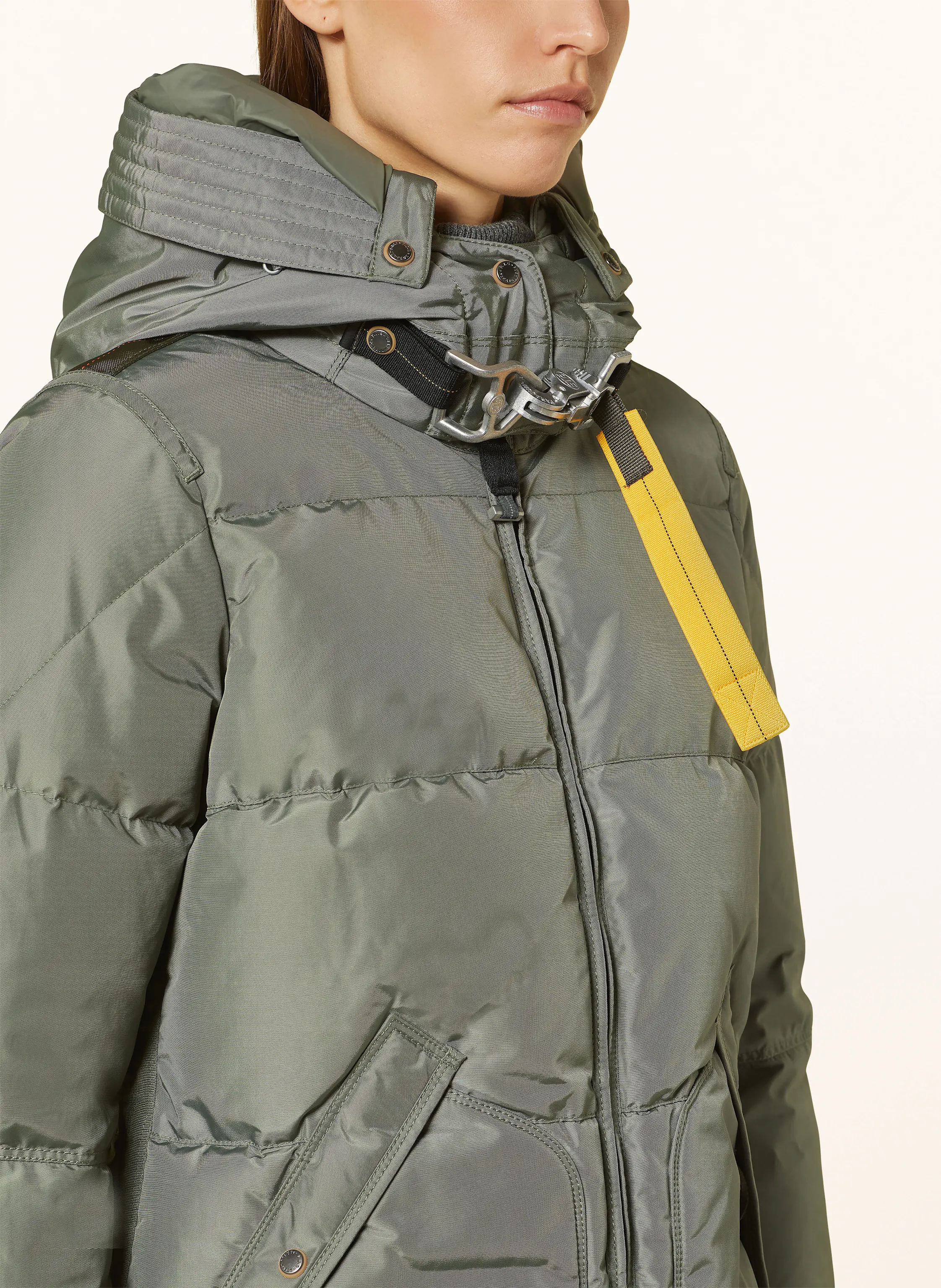 PARAJUMPERS Daunenmantel LONG BEAR mit abnehmbarer Kapuze
