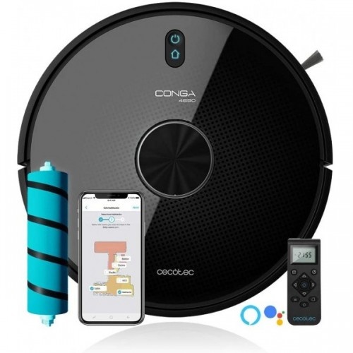 Aspirador robô Conga 4690 Ultra Smart, preto