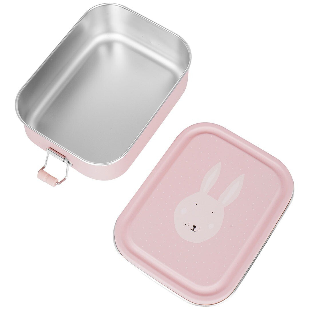 Trixie rvs broodtrommel mrs. rabbit - 800 ml