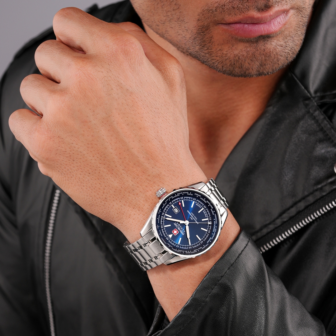 Swiss Military Hanowa Afterburn GMT Worldtimer