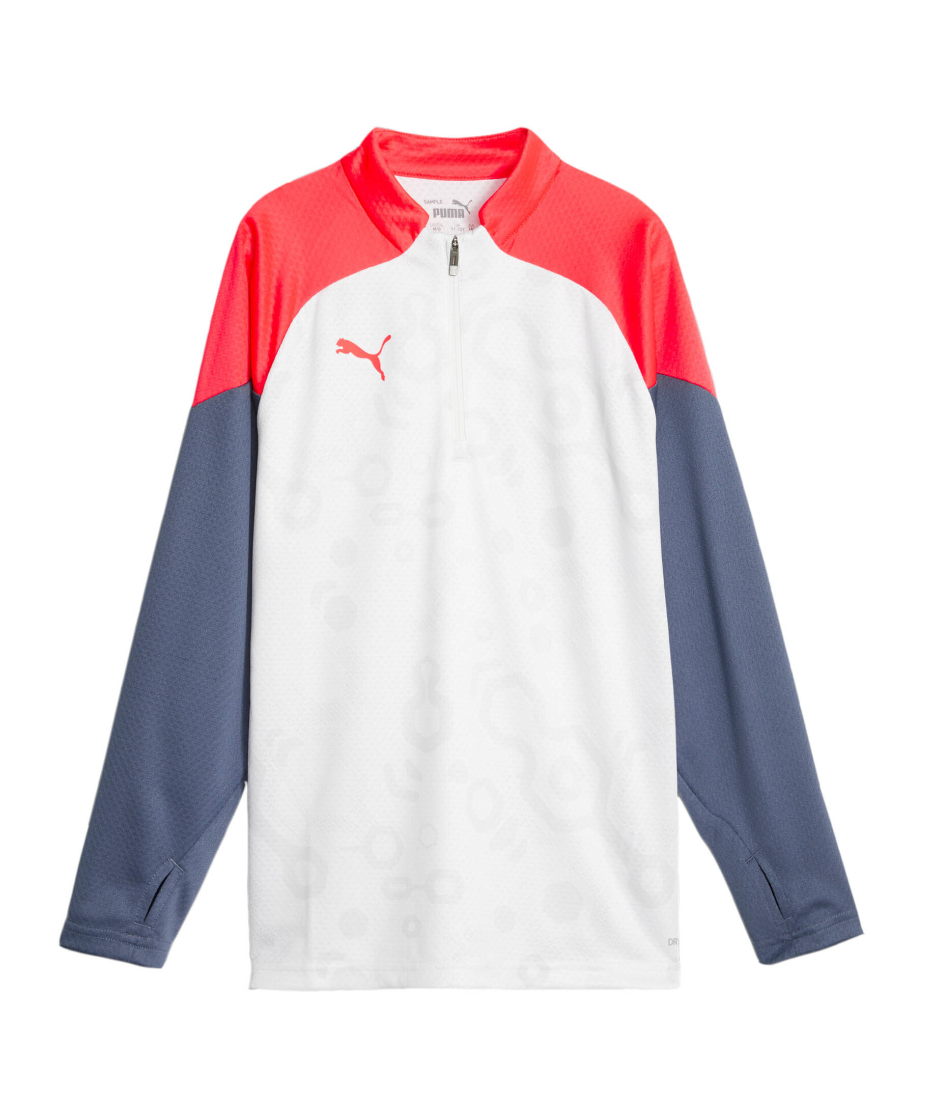 Puma| Kinder Fußball - Textilien - Sweatshirts individualCUP HalfZip Sweatshirt Kids