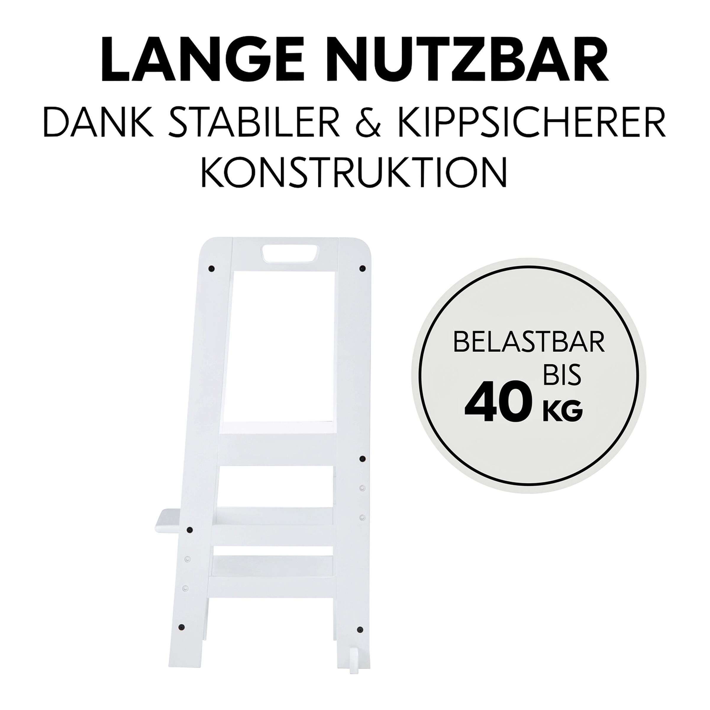 Hauck Lernturm Learn N Explore white