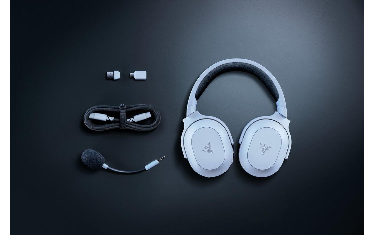 Headset Barracuda X Chroma Weiss<br>Kabellose Kopfhörer für Gaming
