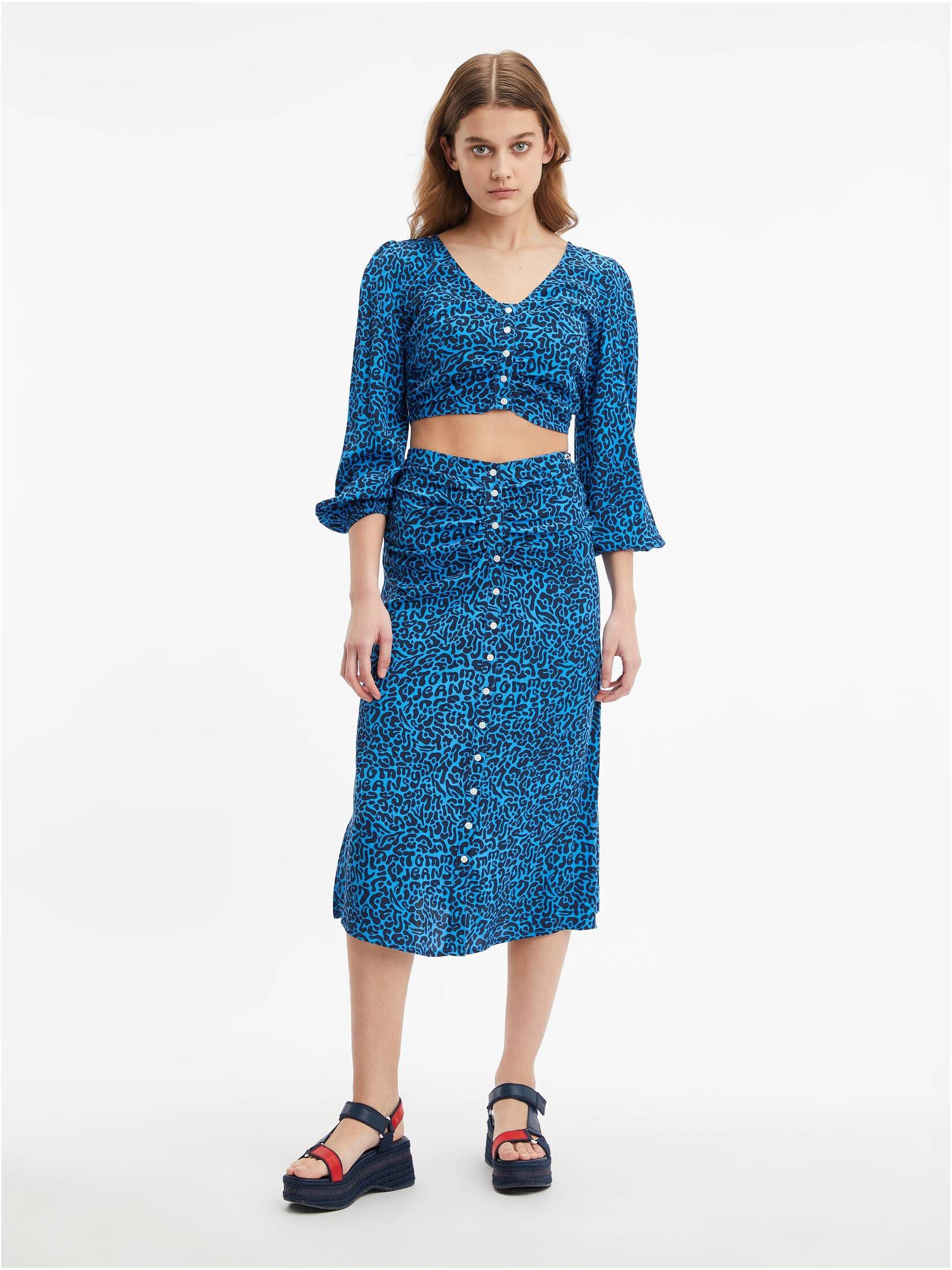 Tommy Jeans| Damen Midirock
