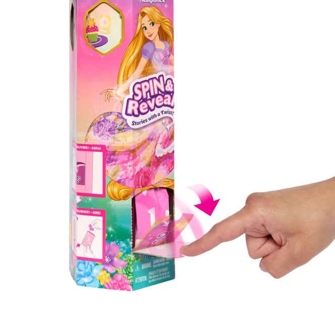 Disney Princess - Spin & Reveal - Rapunzel Puppe