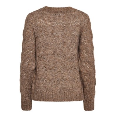 Pull femme Pcbibbi V-Neck Knit Noos Bc PIECES