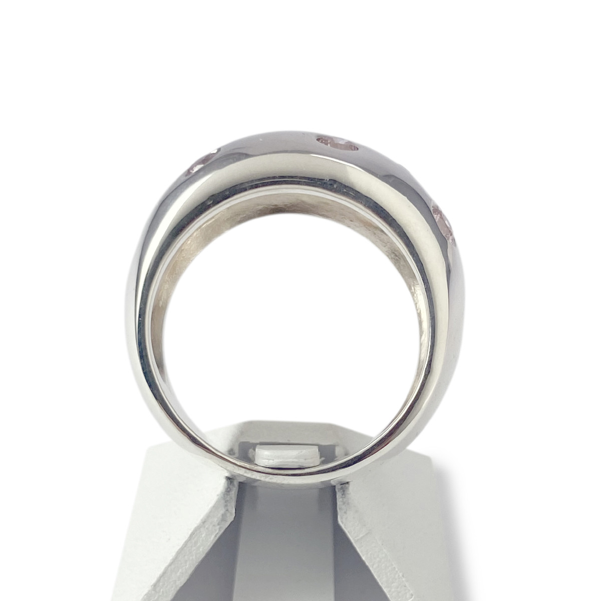 Bague d'occasion argent 925 zirconias