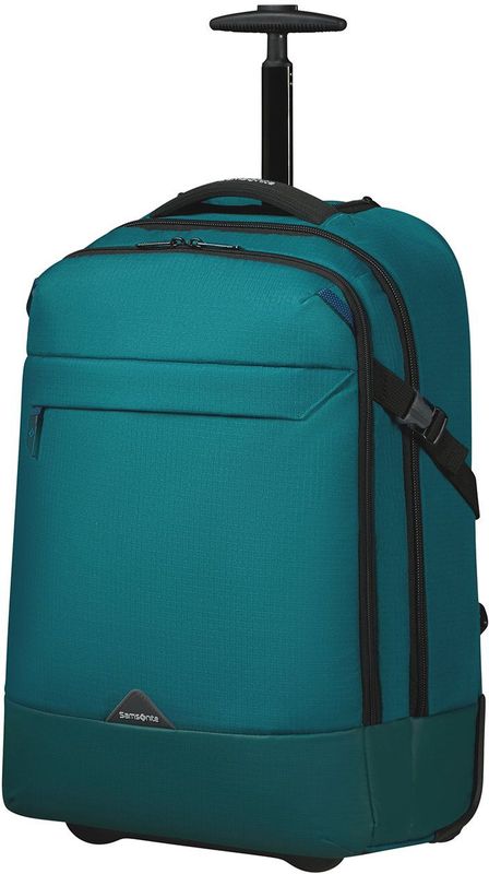 Roadseeker - Laptoptas op Wielen - Deep Teal - Polyester - 38 L