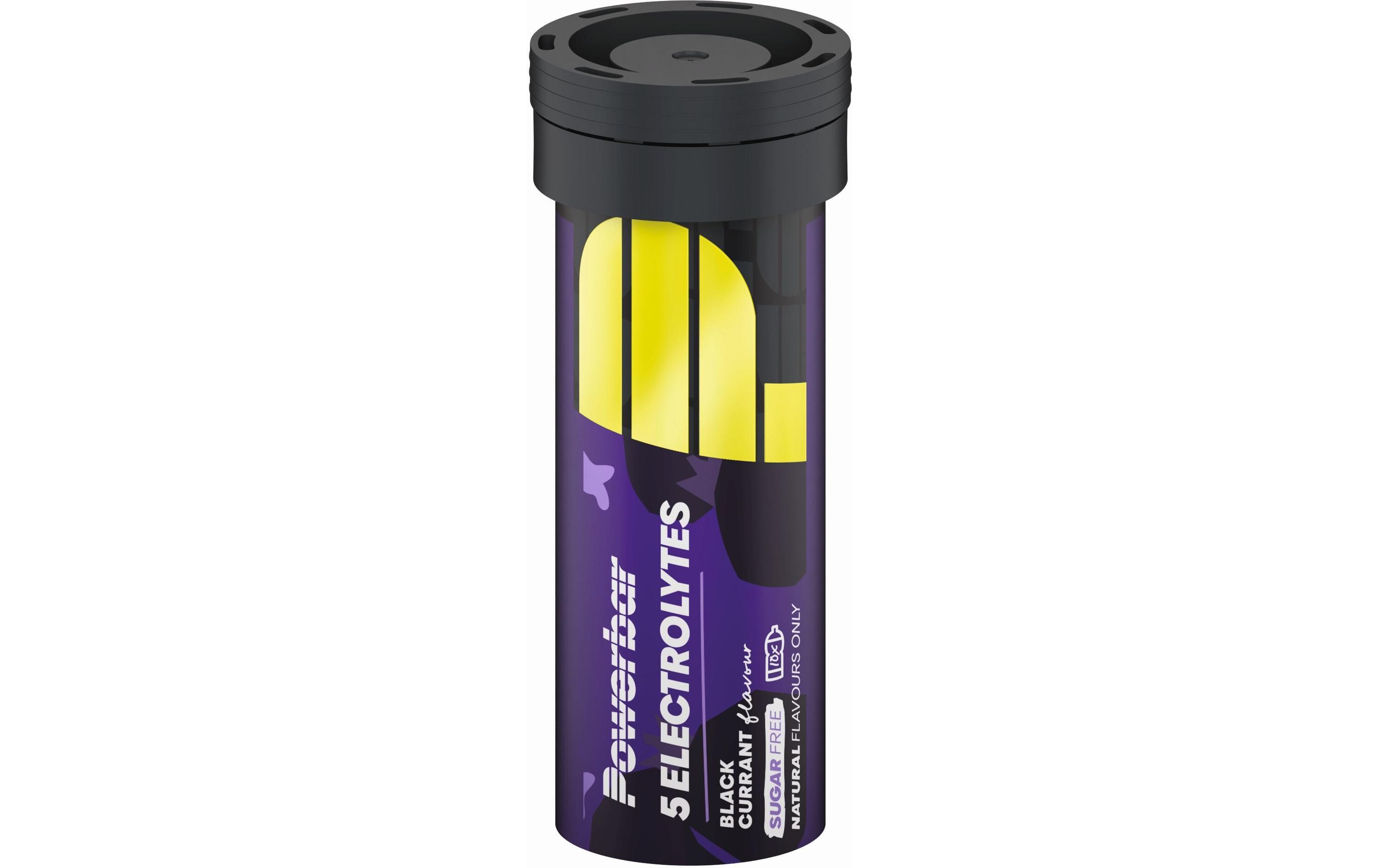 Tabs 5 Electrolytes Black CurrantTabs zur Förderung von Ausdauer/Energie