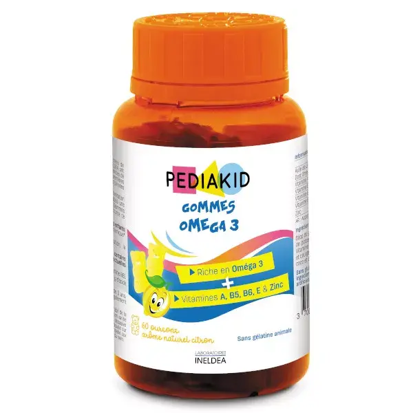 Pediakid Ômega 3 Gomas - 60 gomas