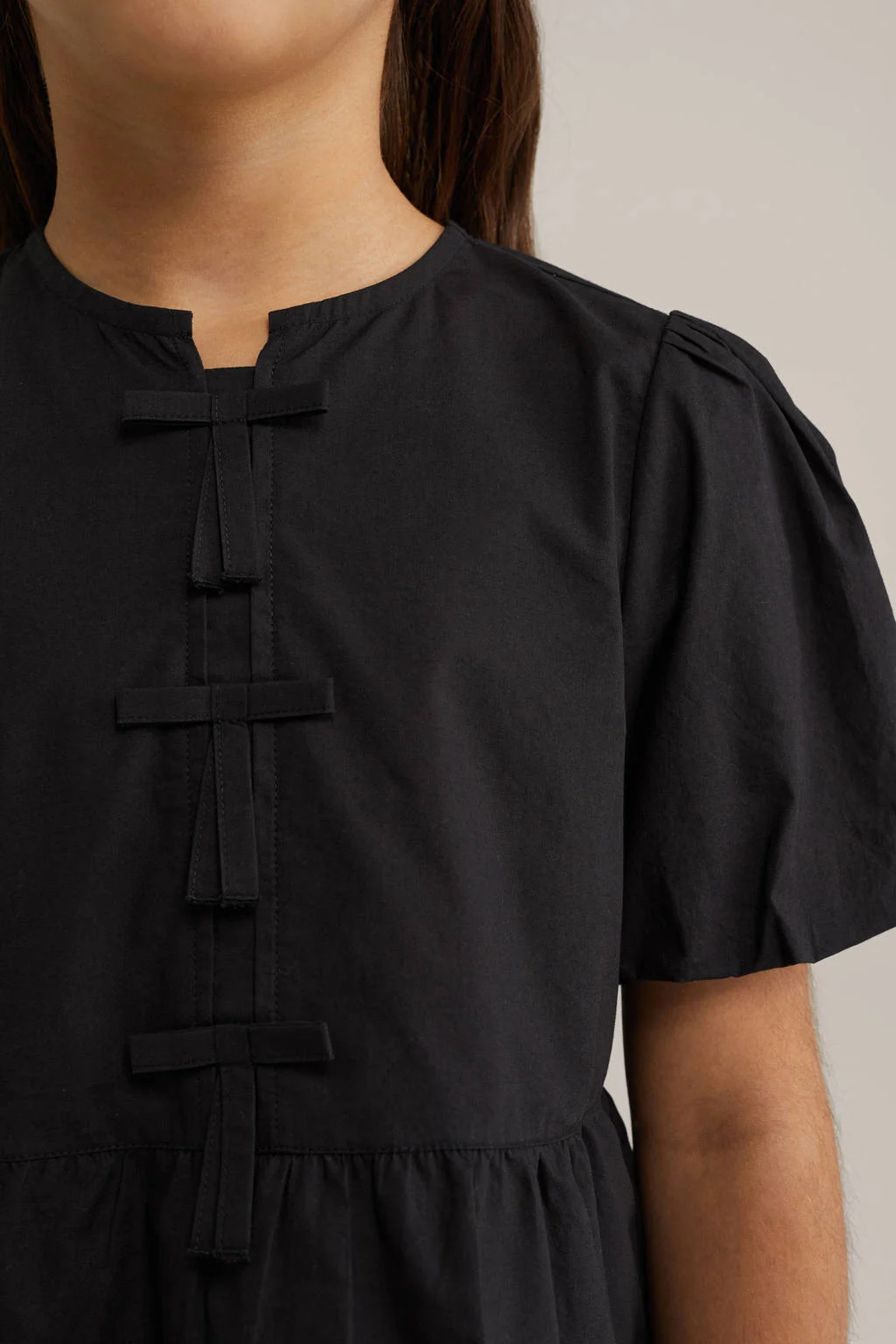 WE Fashion blousetop zwart