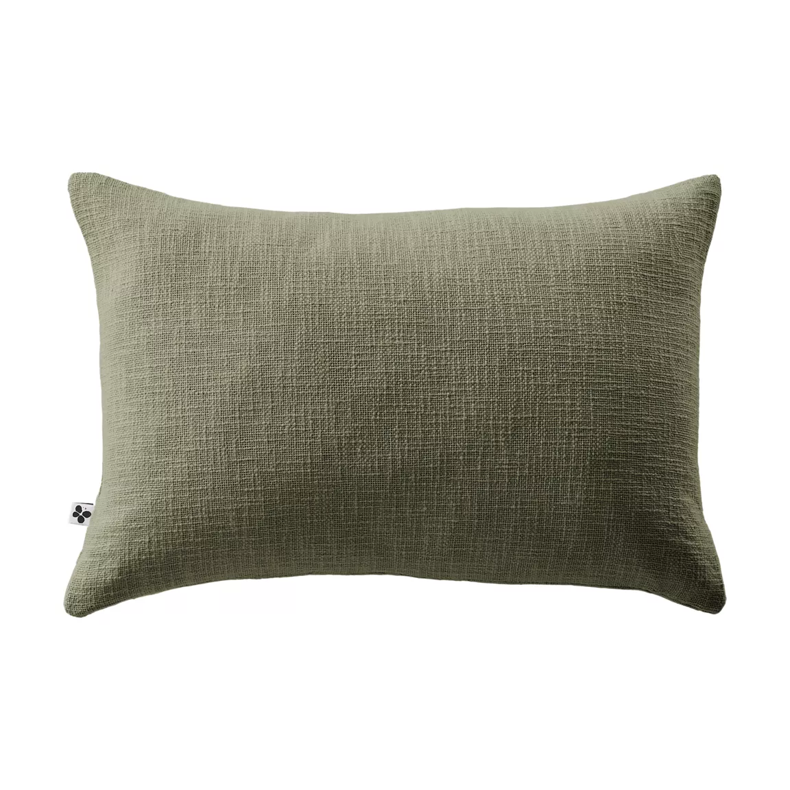 Coussin rectangulaire coton (40 x 60 cm) Sixtine Vert romarin