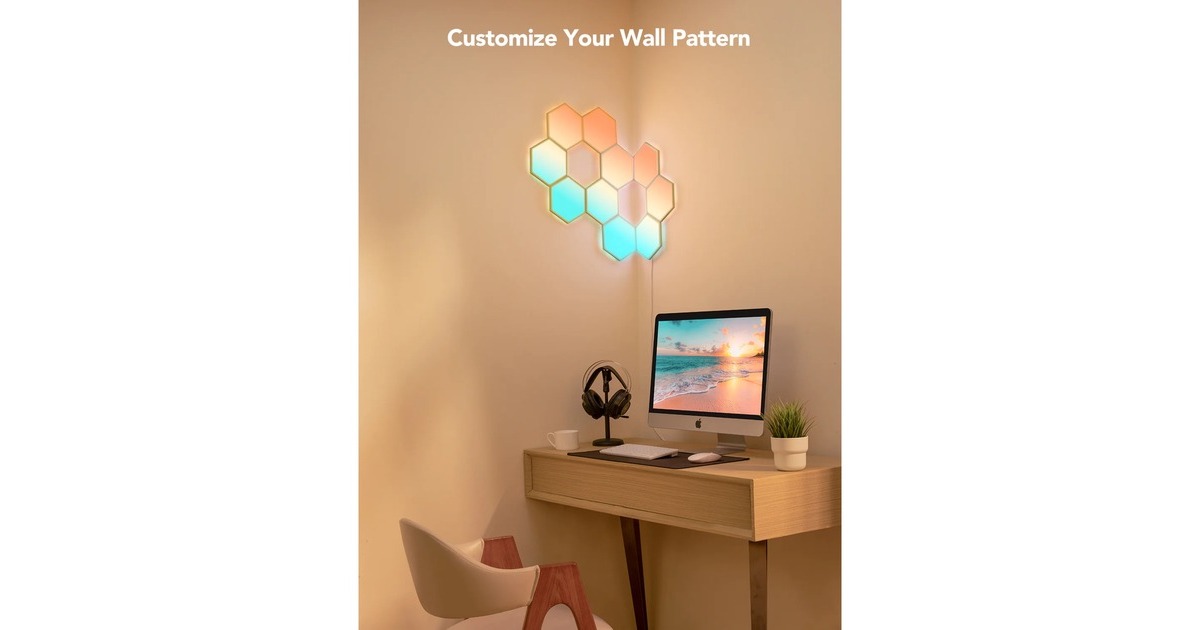 GoveeH6061 Glide Hexa Light Panels - 10-pack sfeerverlichting  (RGBIC)