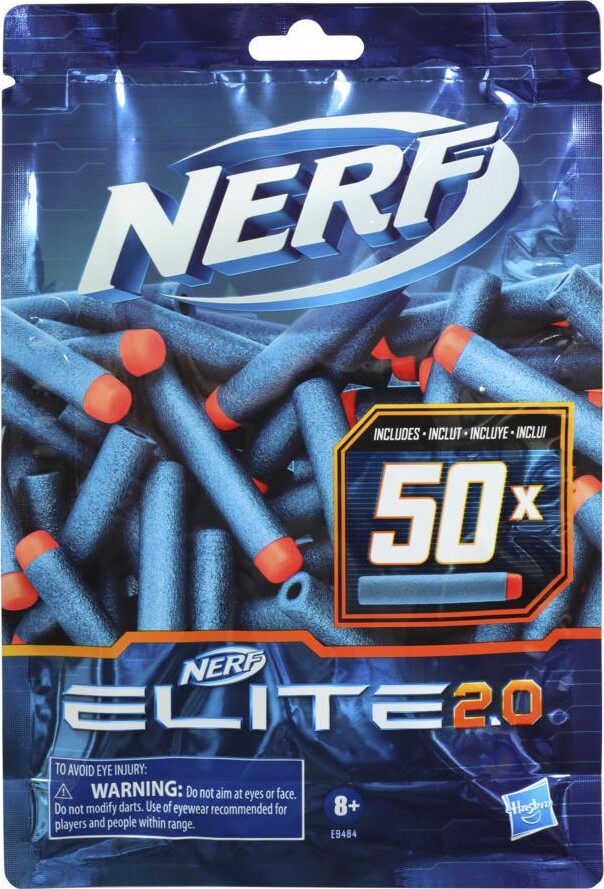 Nerf Skud - Elite 2.0 - 50 Darts
