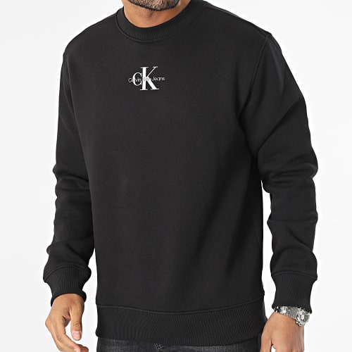 Sweat Crewneck Monologo 3434 Noir