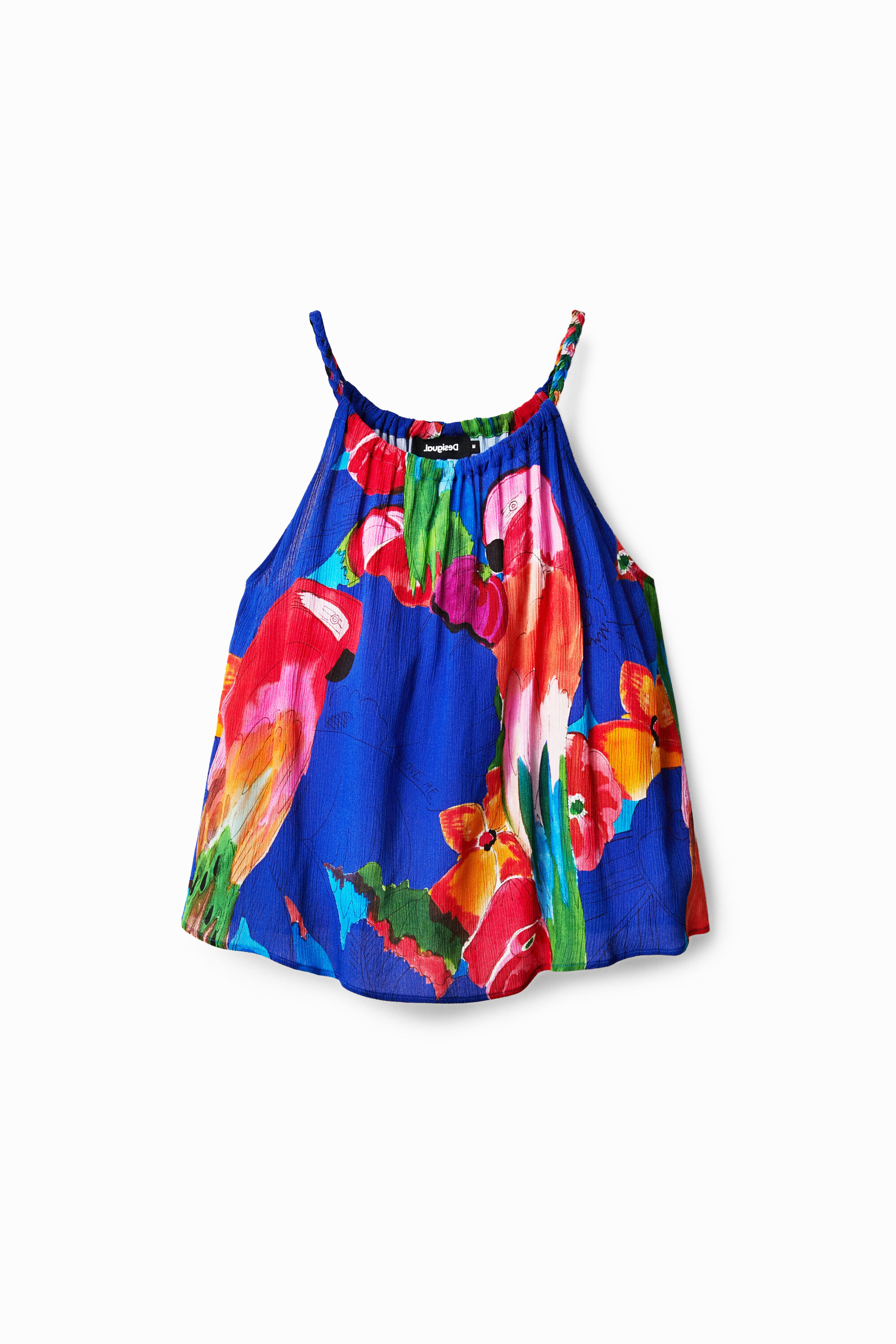 Blouse tropicale dos un
