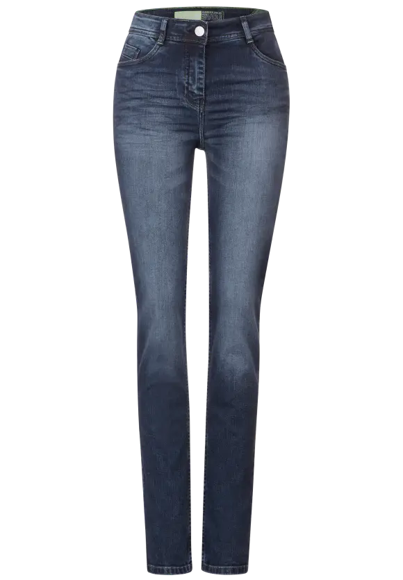 Slim Fit Jeans - mid blue wash