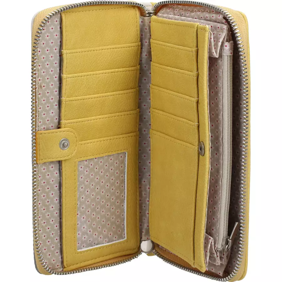zwei Jana J2 - Geldbörse 12cc 20 cm lemon