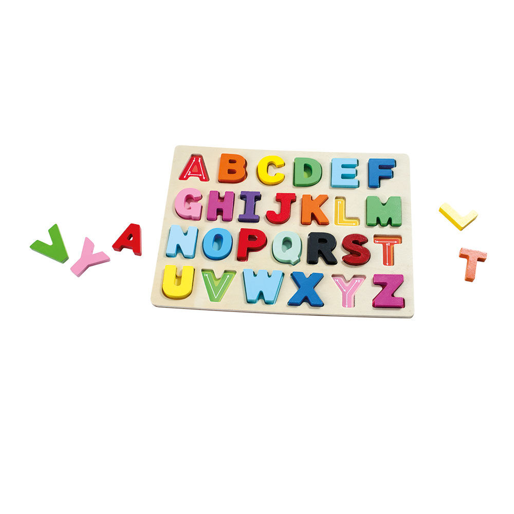 Puzzle alphabet en bois
