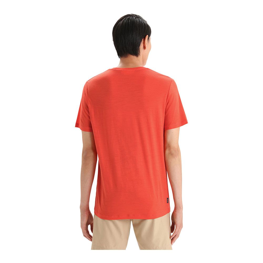 Icebreaker TECH LITE II - Tee-shirt Homme vibrant earth
