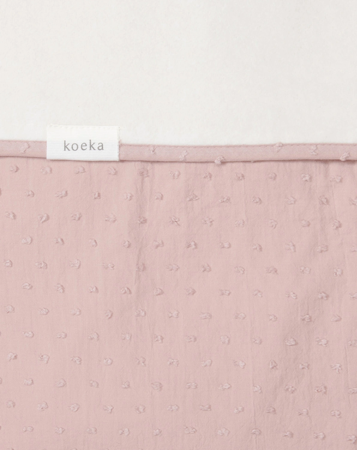 Babydecke NAPA (75x100) in mauve