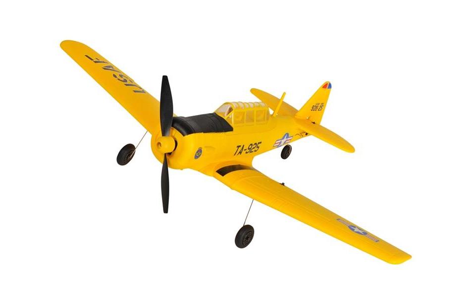 Warbird Mini AT-6 450 mm, Gelb, RTF<br>Kleines 4-Kanal RC-Flugzeug mit Gyro