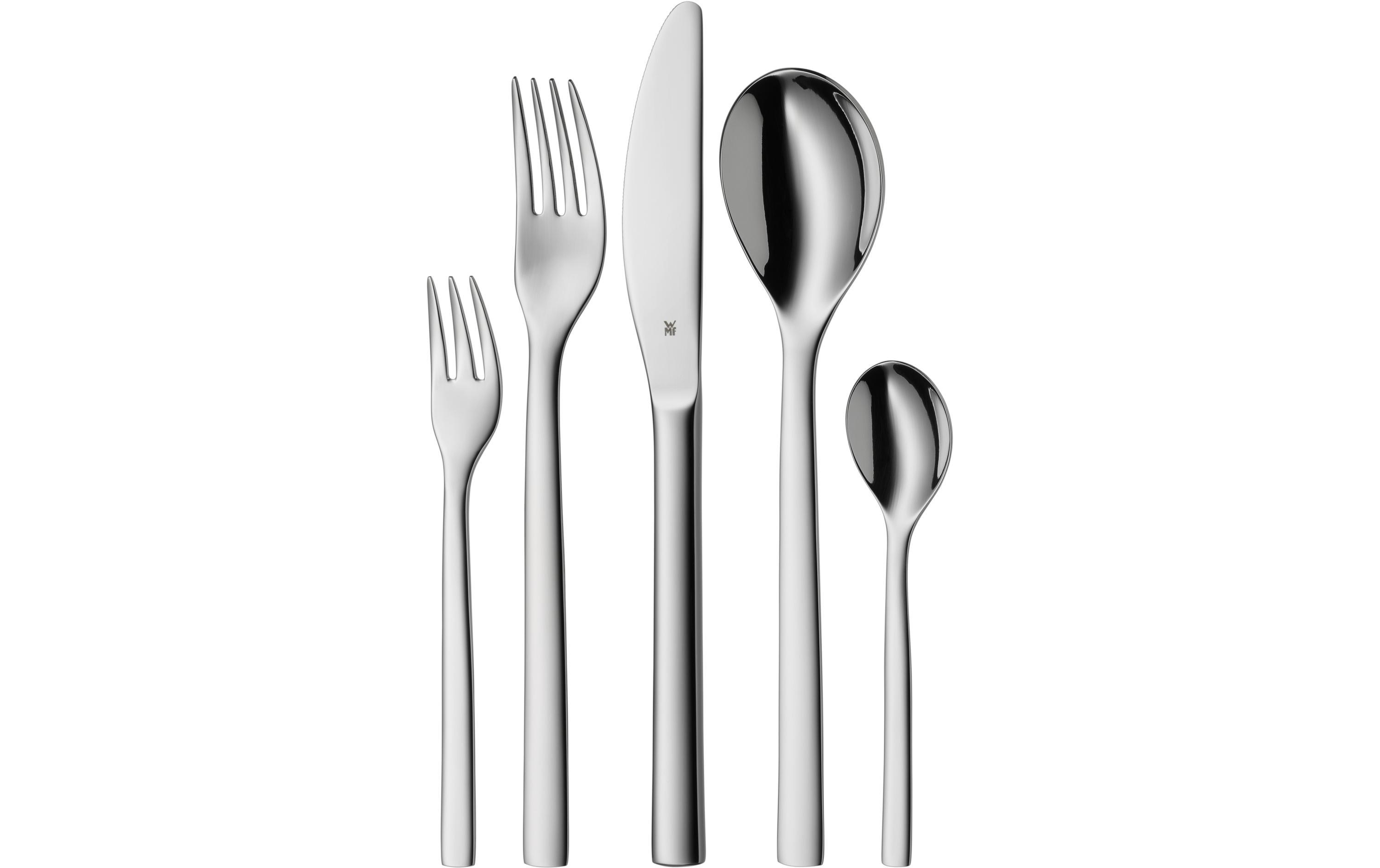 Besteck-Set Atria 60-teilig, Silber<br>60-teiliges Besteck-Set
