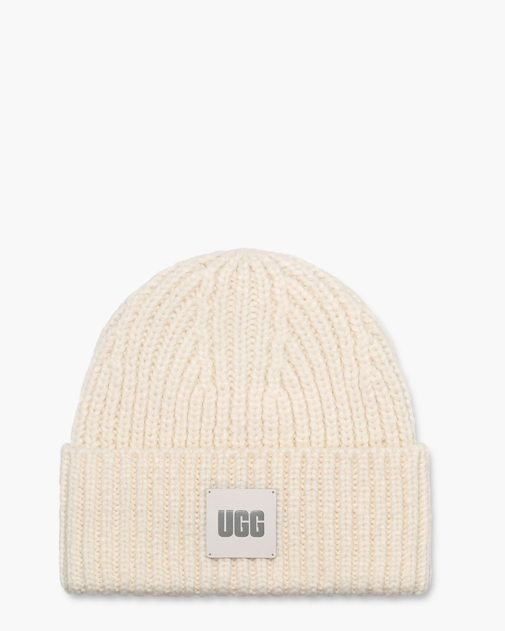 UGG Chunky Rib Beanie Beige Damesmuts