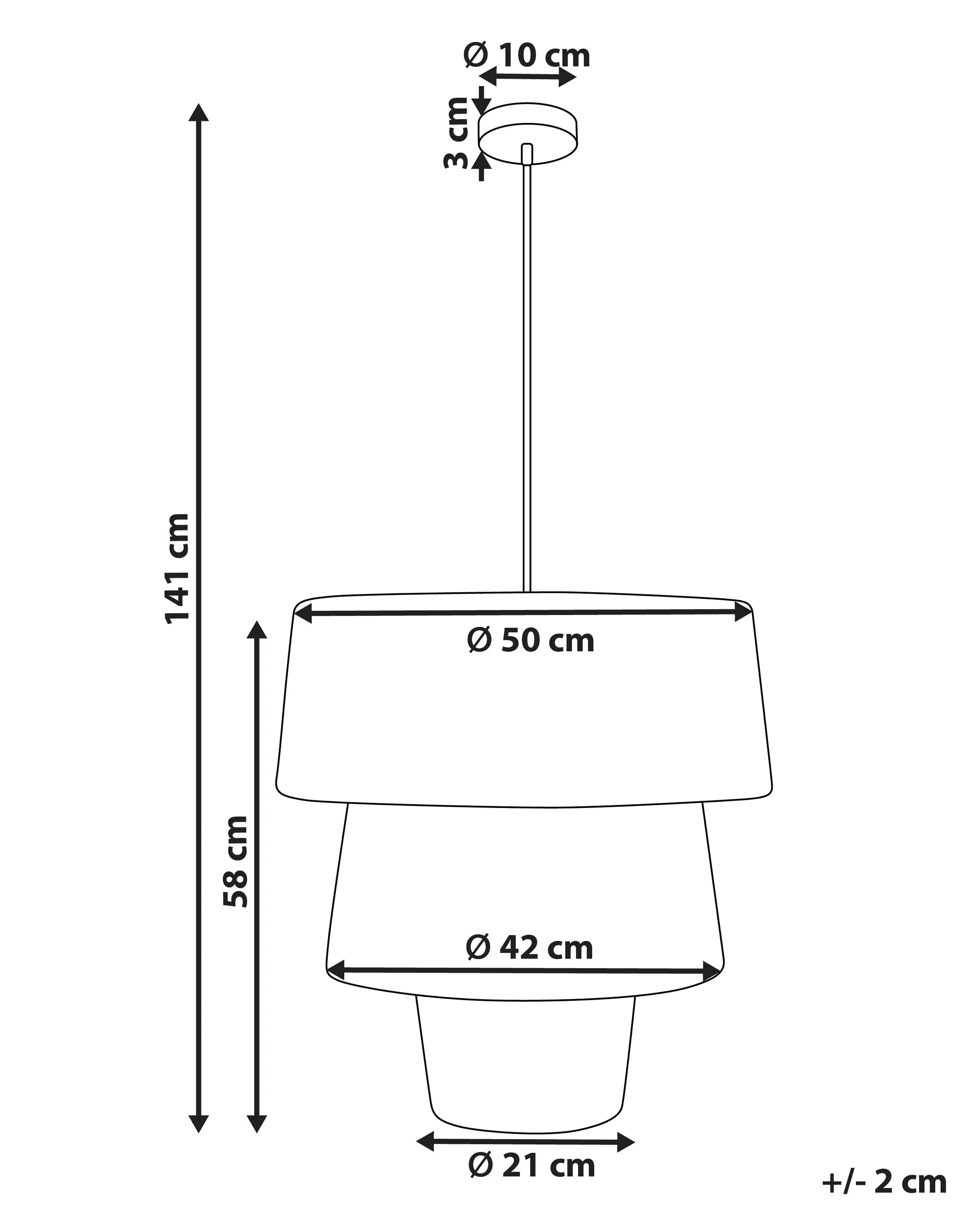 Hanglamp PREMAT Wicker Natuurlijk