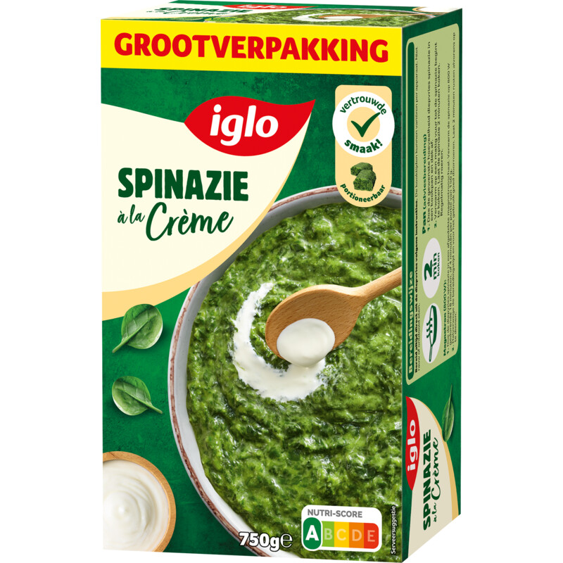 Iglo Spinazie à la crème