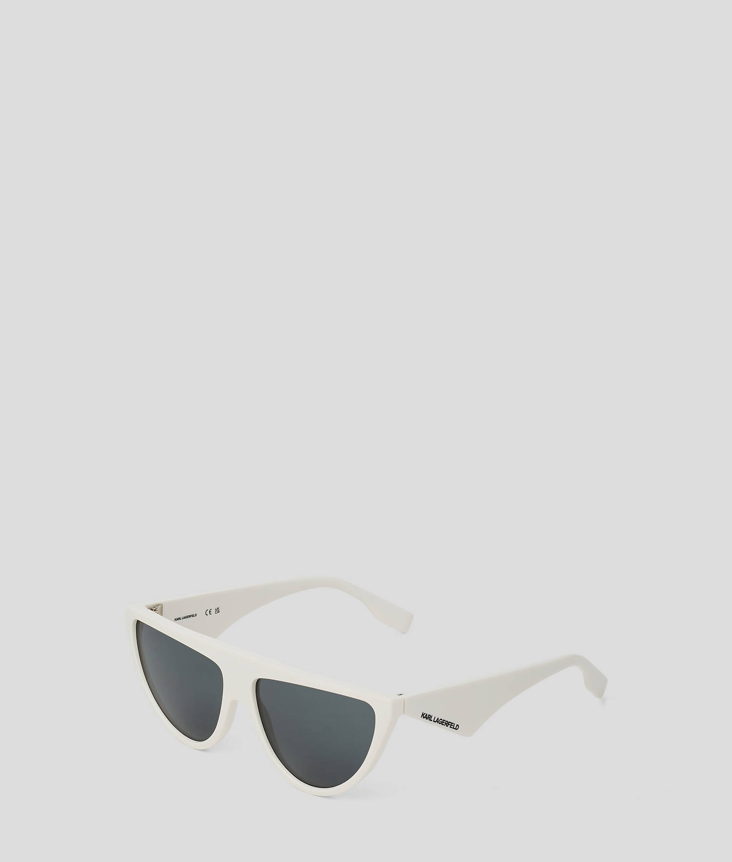 LUNETTES DE SOLEIL AVEC LOGO KARL - Blanc