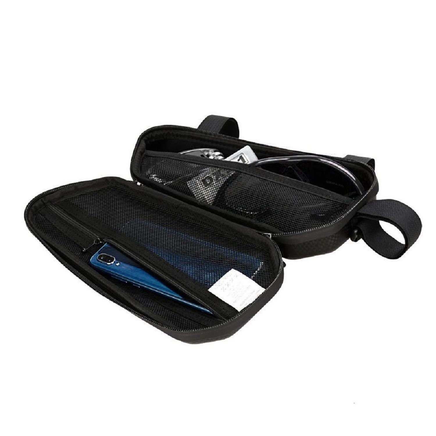 Fahrradrahmentasche 1,5l Fahrradtasche Schwarz