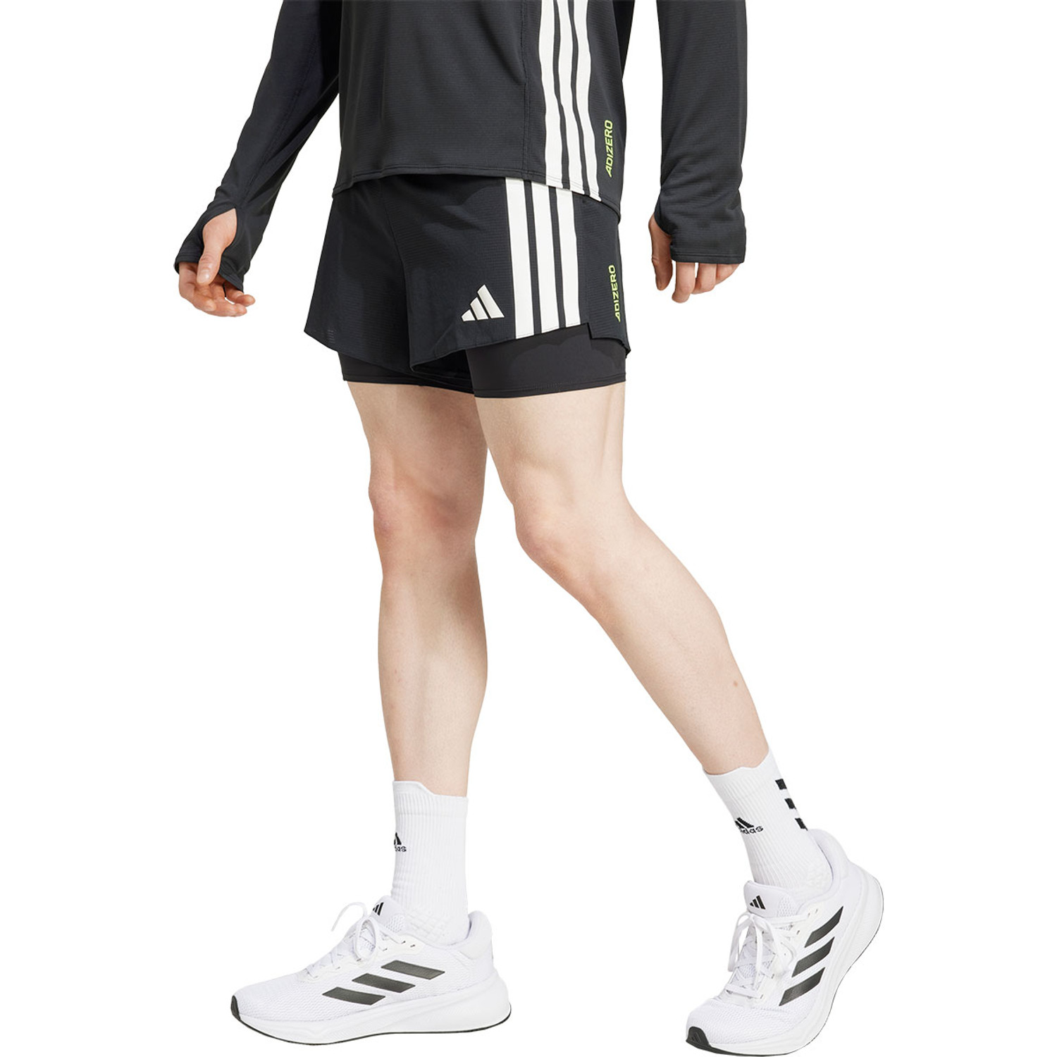 adidas Adizero 2in1 short Heren