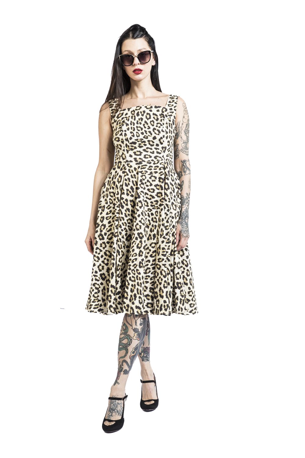 Aubrey Swing Dress | H&R London Robe mi-longue