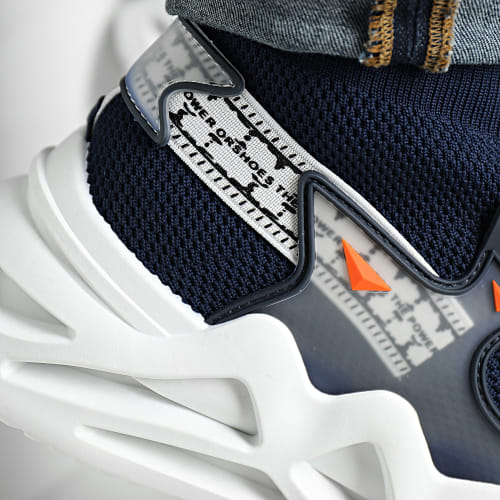 Baskets Bleu Marine Blanc