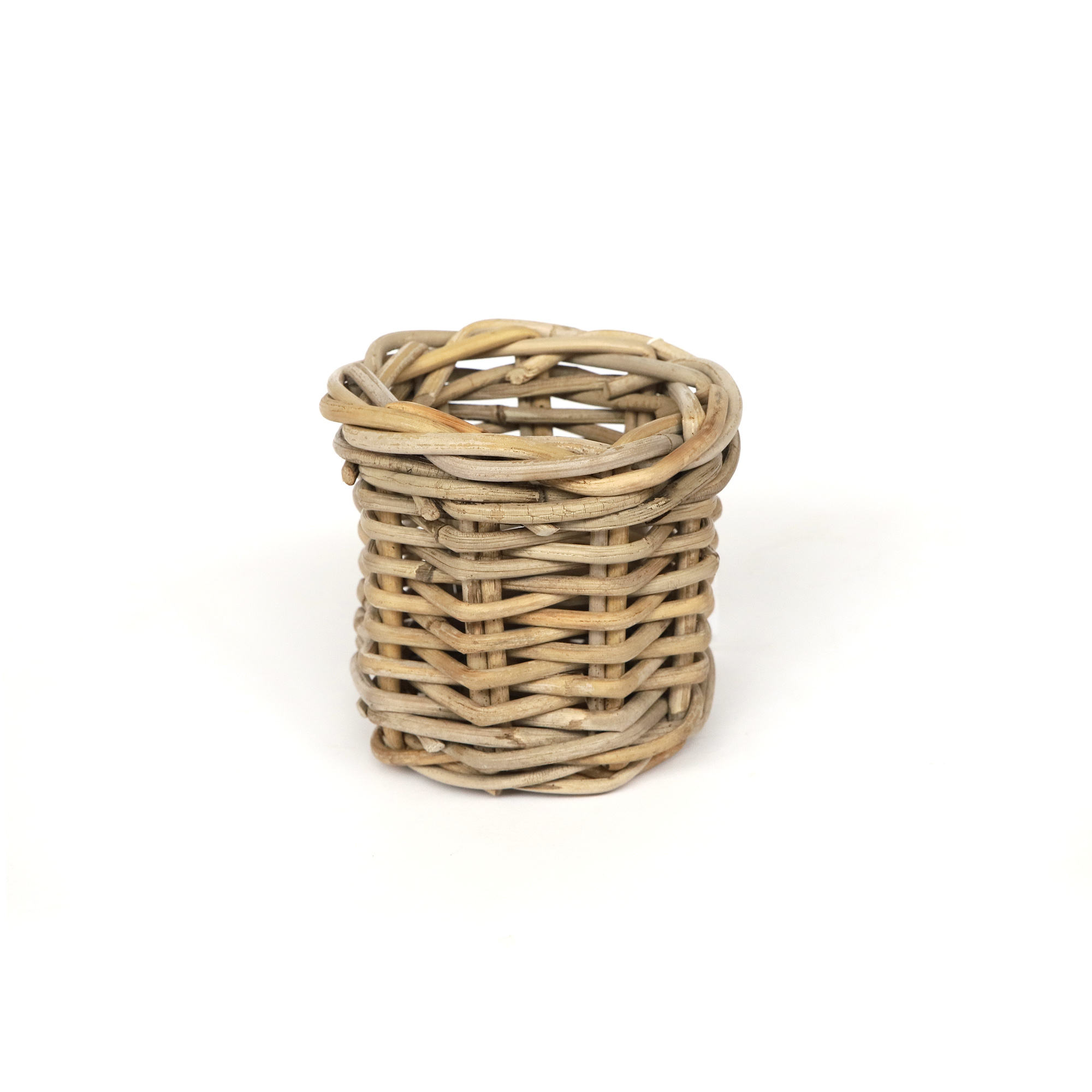 7er-Set Rundkörbe 'Ambon', Rattan natur von fischer's lagerhaus