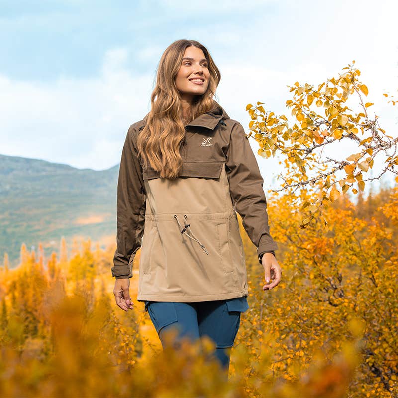 Rambler Lightweight Anorak  Dame Brindle/Chocolate chip