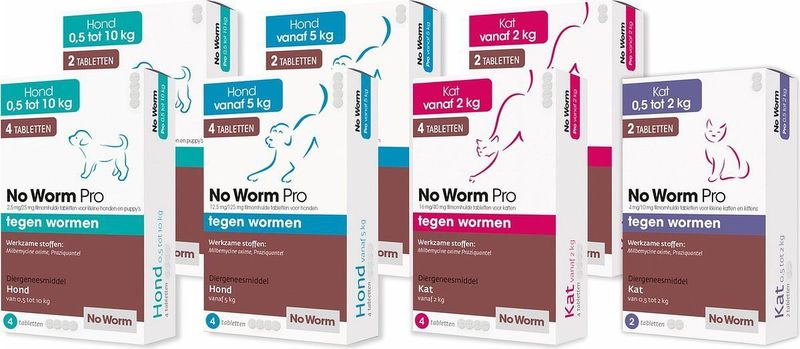 Exil No Worm Pro - Puppy - 2 tabletten