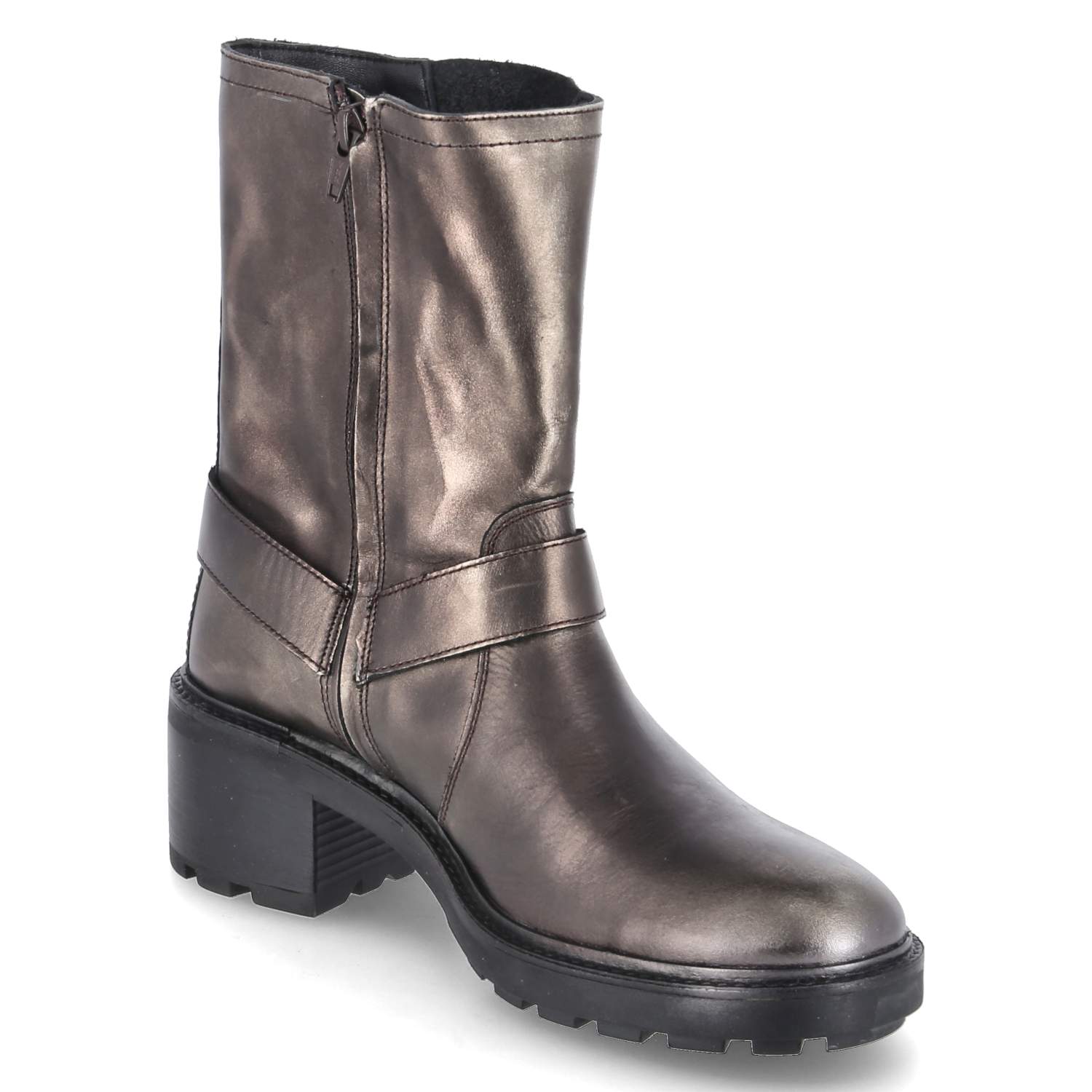 LAZAMANI Bikerboots - pewter