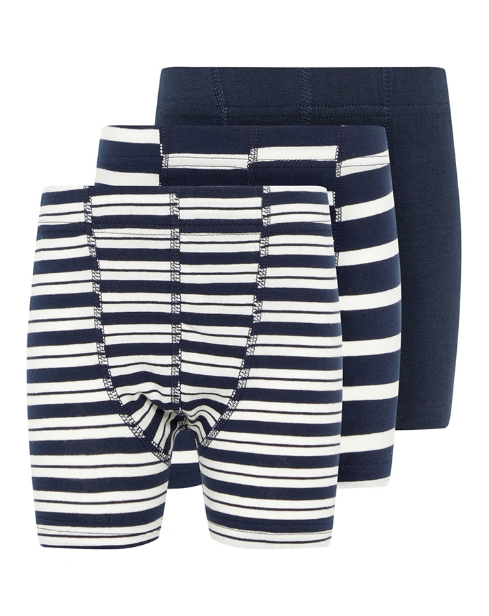 Boxershorts NMMTIGHTS – STREIFEN 3er-Pack in navy