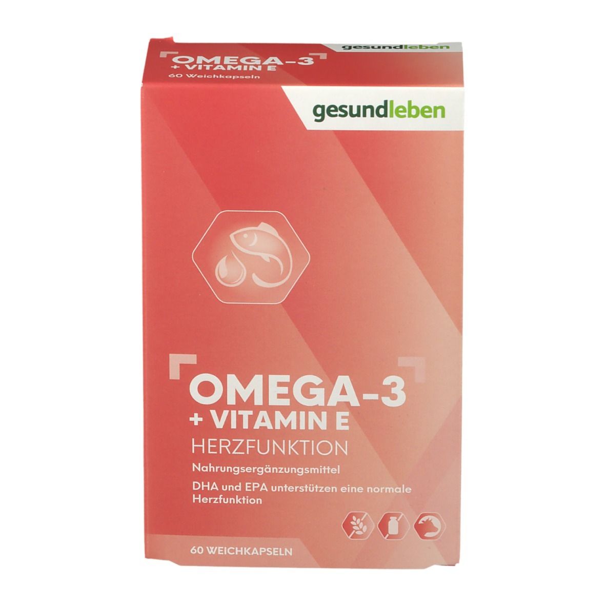 GESUND LEBEN Omega-3 1.000 mg