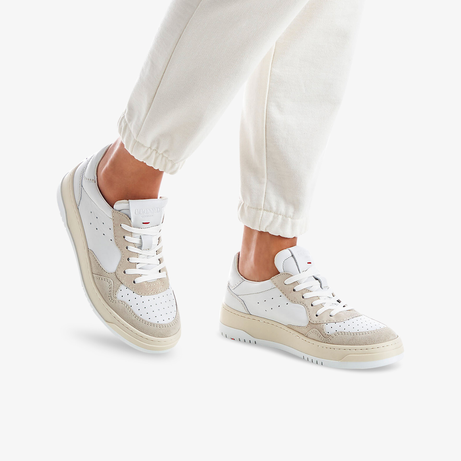 LLOYD Sangi Damen Klassische Schnürer beige