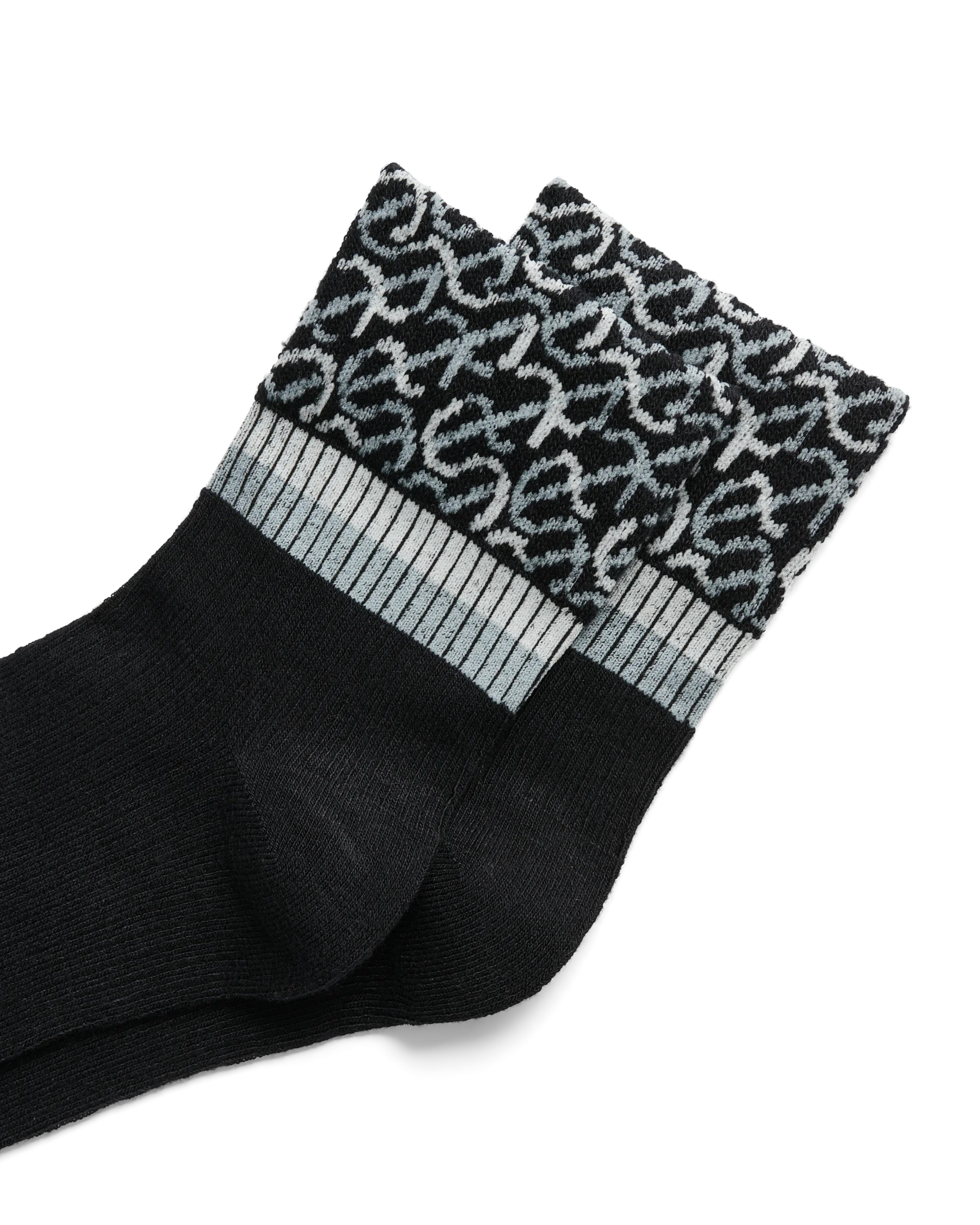 ECCO Vibe Wave Ankle-Cut Damen Knöchelsocken Schwarz