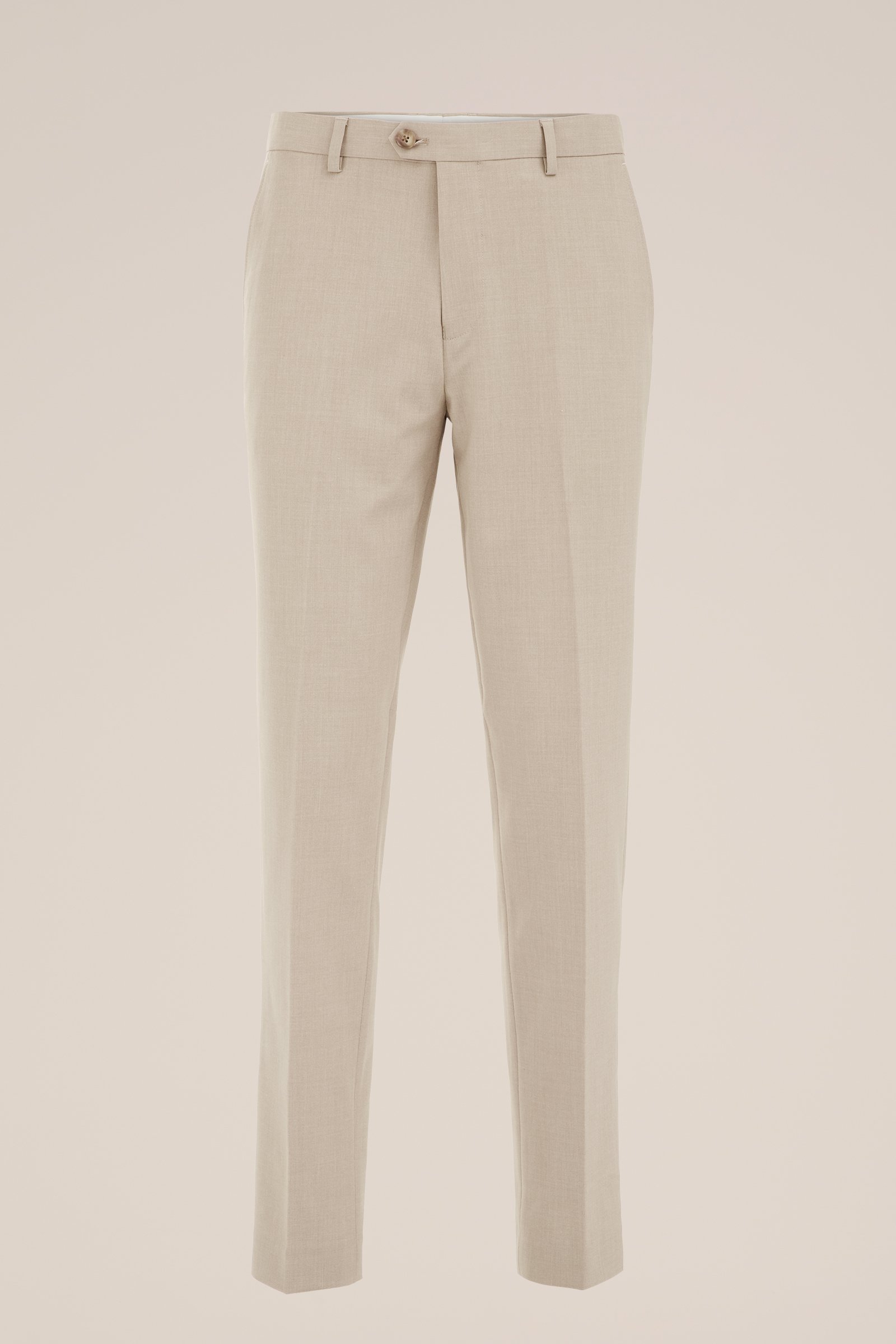 slim fit pantalon Fundamentals Beige