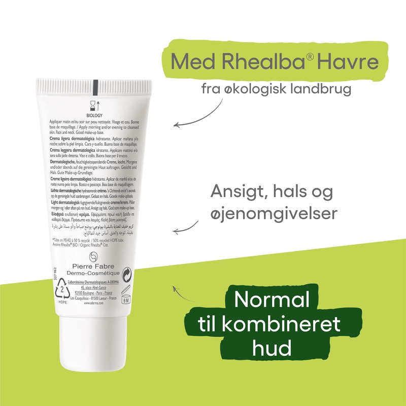 A-DERMA Biology Light Cream 40 ml
