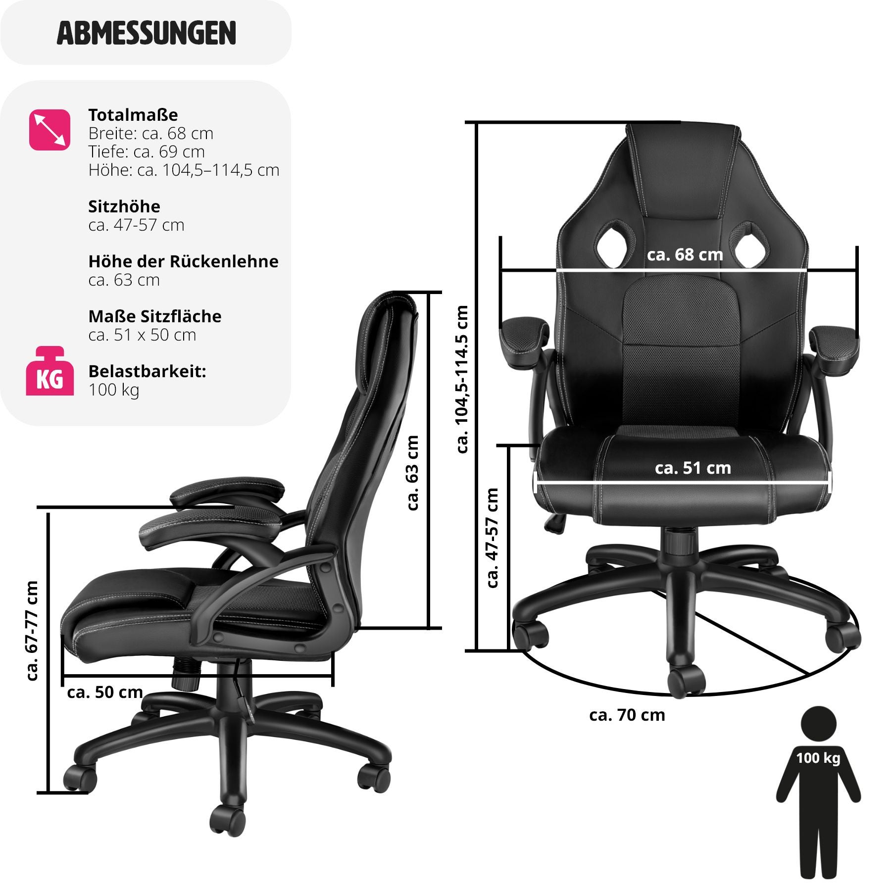 Bürostuhl Mike